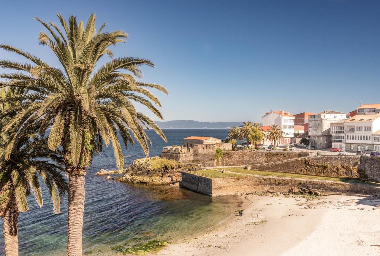 Apartamento Finisterre Con Vistas Al Mar Y Playa Eksteriør billede