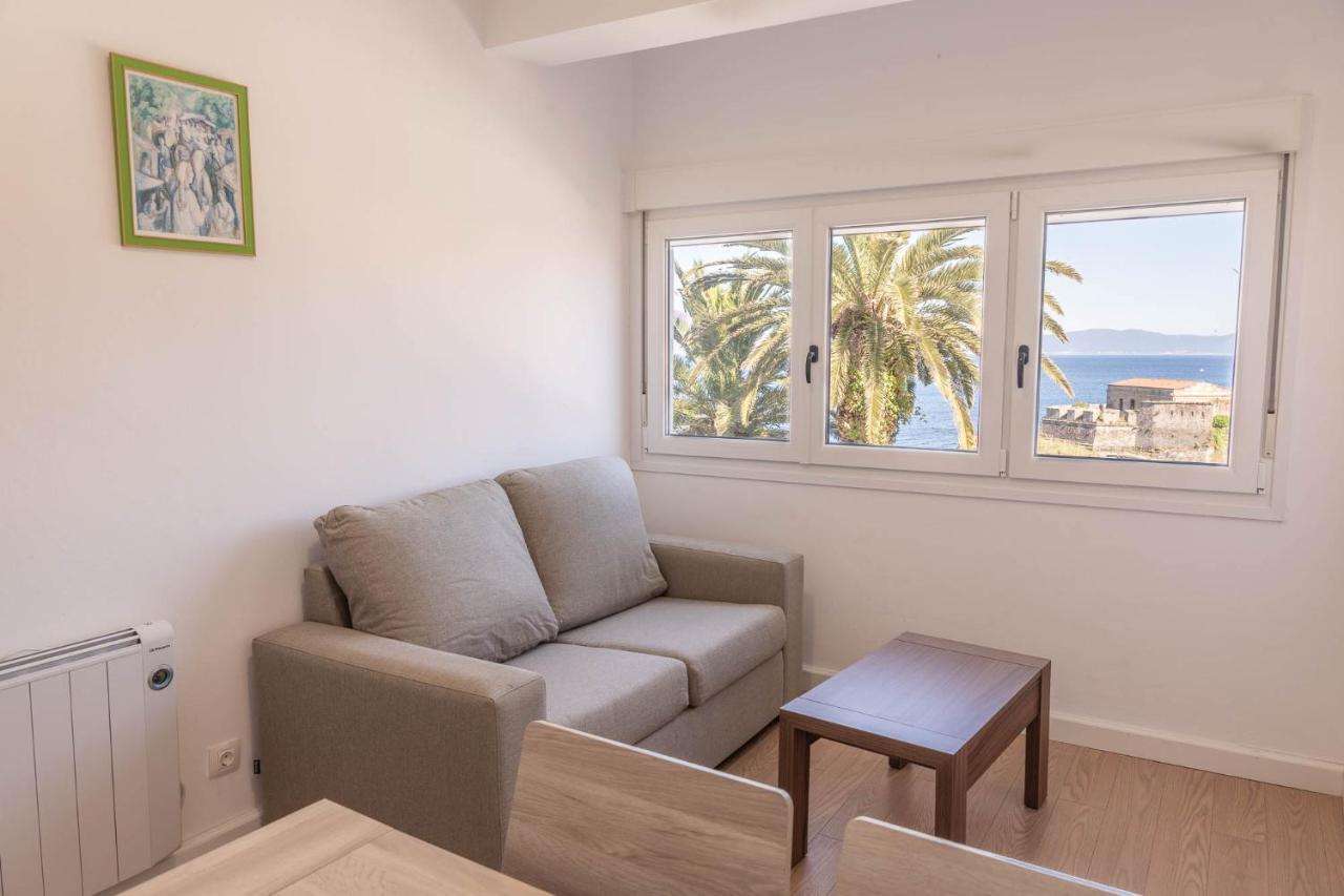 Apartamento Finisterre Con Vistas Al Mar Y Playa Eksteriør billede