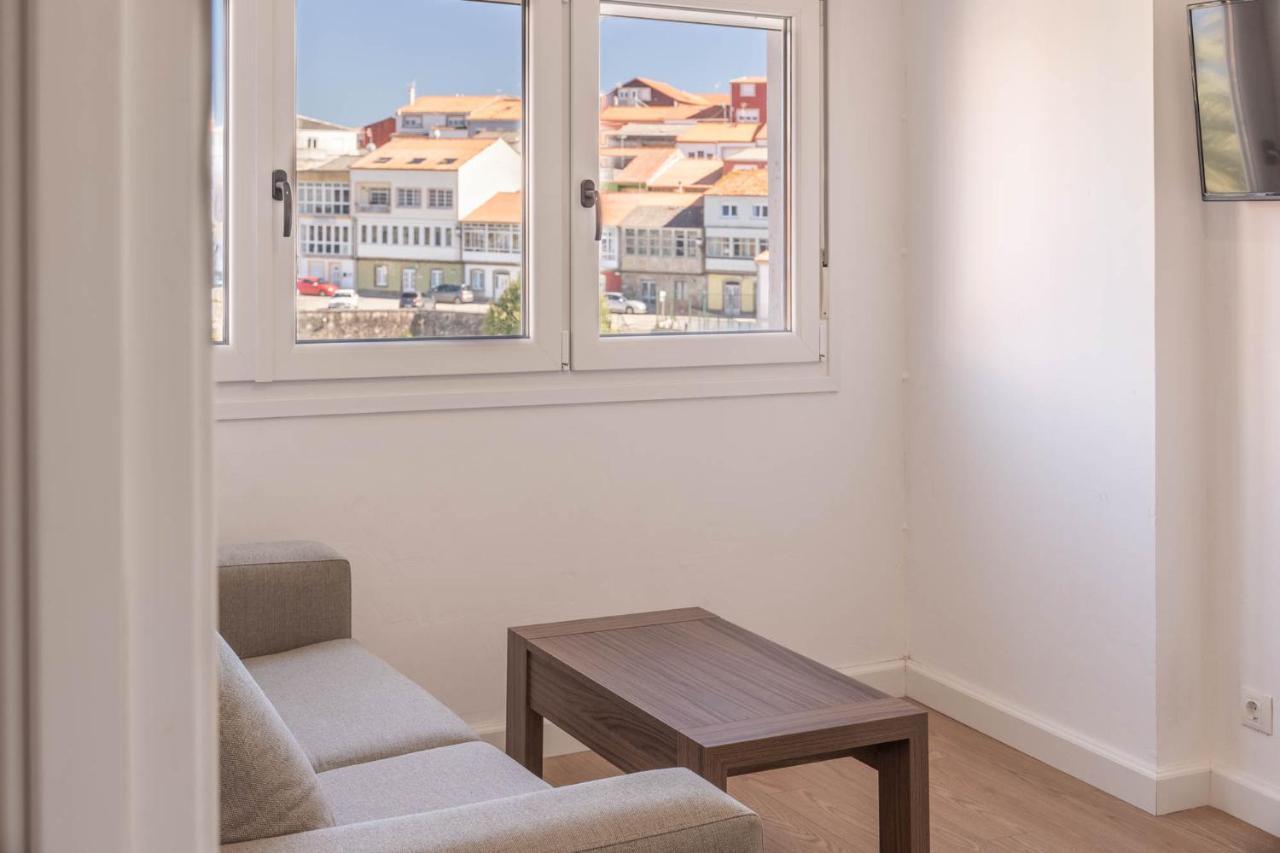 Apartamento Finisterre Con Vistas Al Mar Y Playa Eksteriør billede